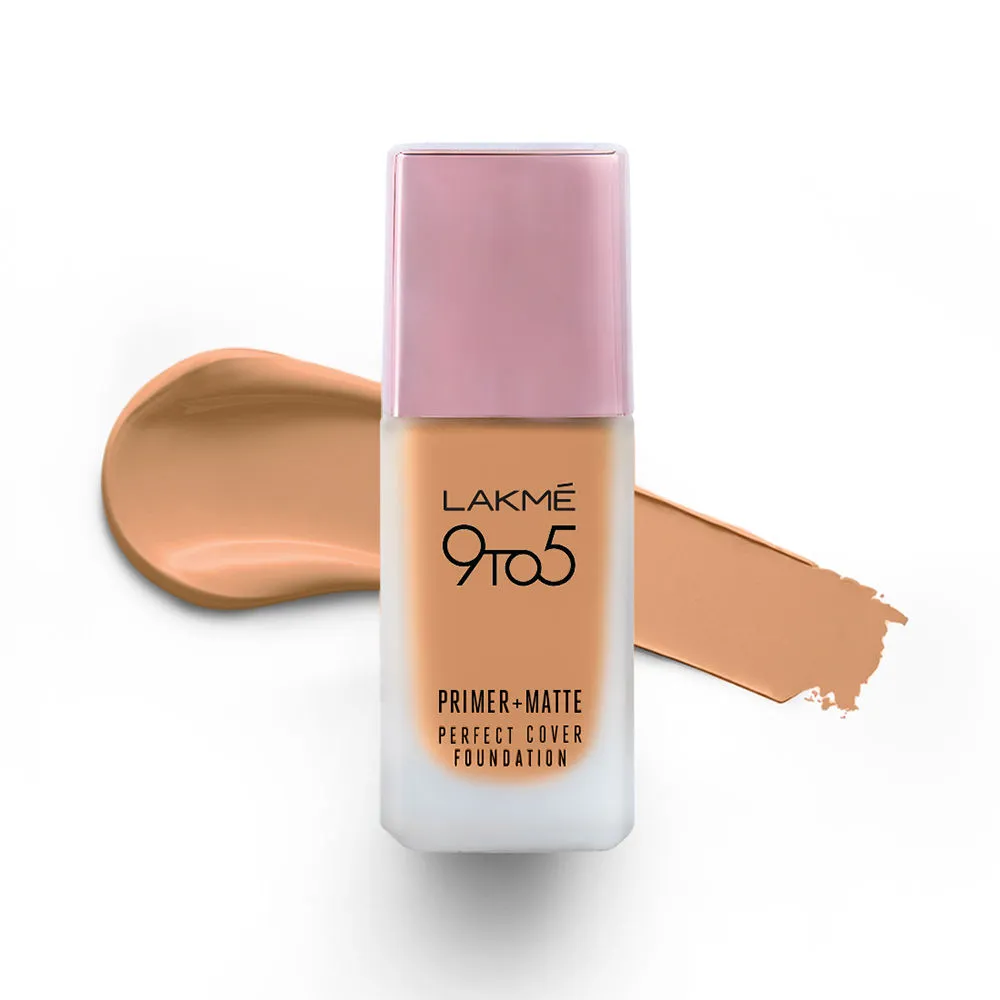 Lakme 9 To 5 P+M Perfect Cover Foundation - Warm Wood