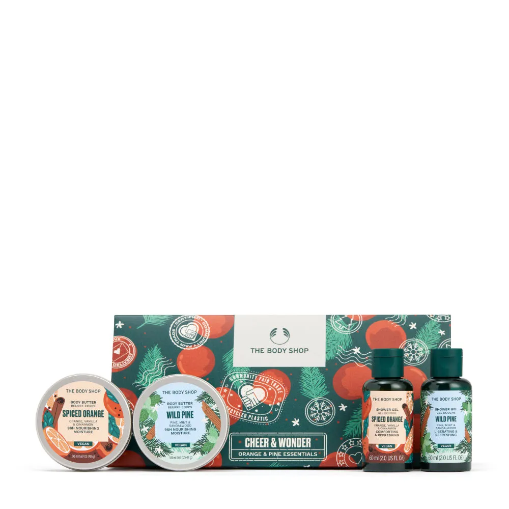 The Body Shop Cheer & Wonder Orange & Pine Essentials