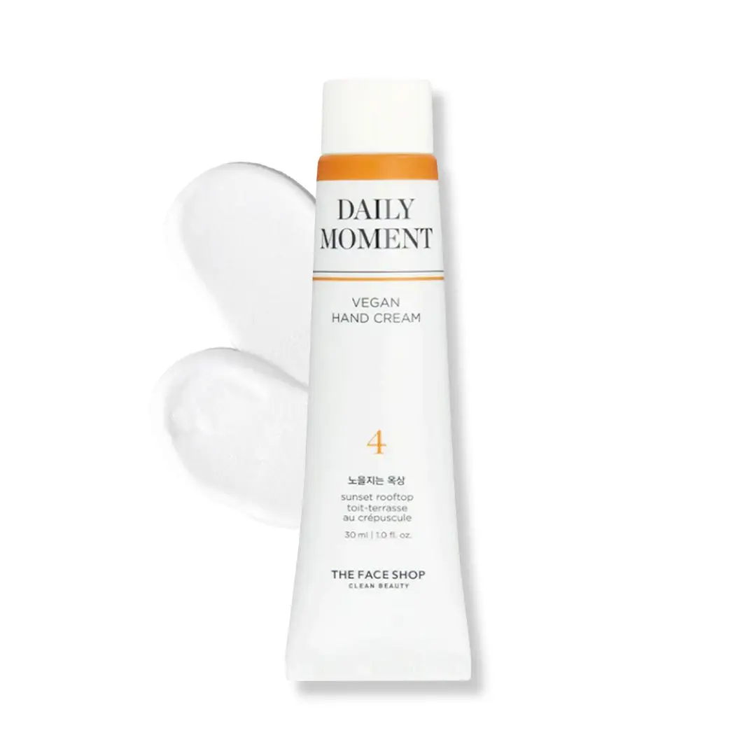 The Face Shop The Face Shop Daily Moment Vegan Hand Cream - Sunset Rooftop with Hyaluronic Acid & Shea Butter, Non-Greasy hand care cream 30 ml