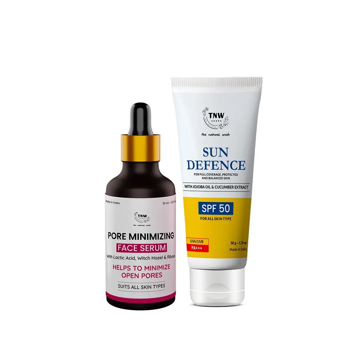 Combo of 2- SPF Cream 50 gm & Pore Minimizing Face Serum 15ml