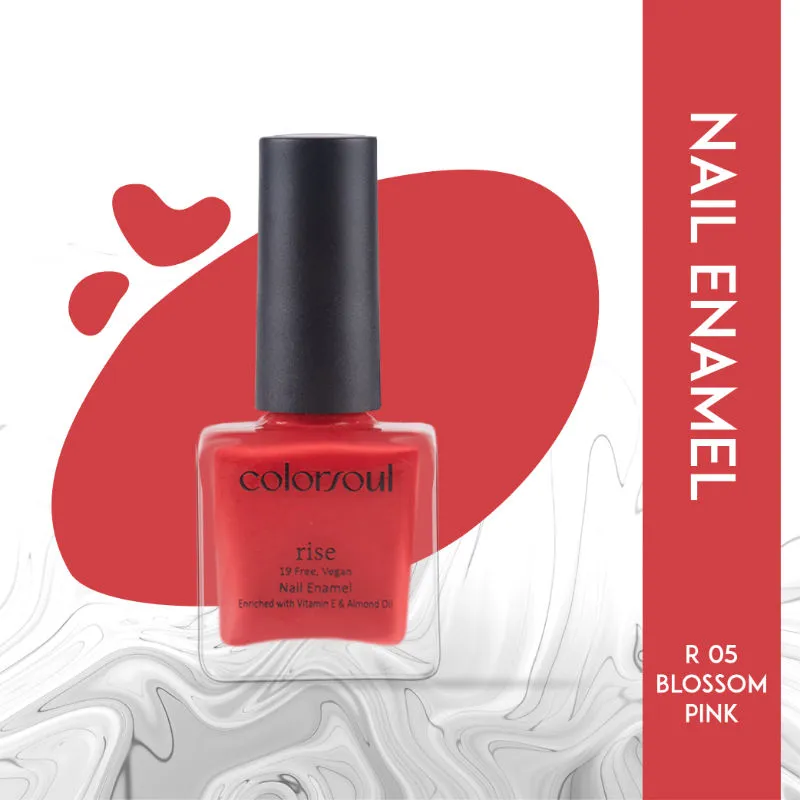 ColorSoul Rise Nail Enamel - Blossom Pink