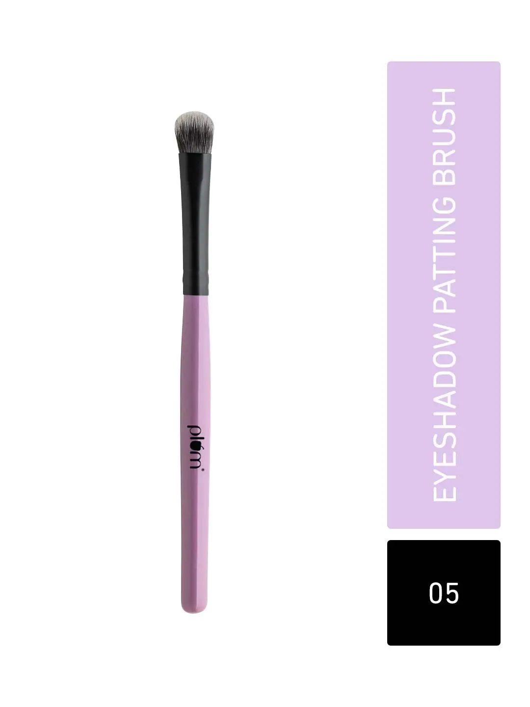 Plum Soft Blend Eyeshadow Patting Brush | Ultra-soft Bristles | Flawless Application | Easy Pick-up | 05