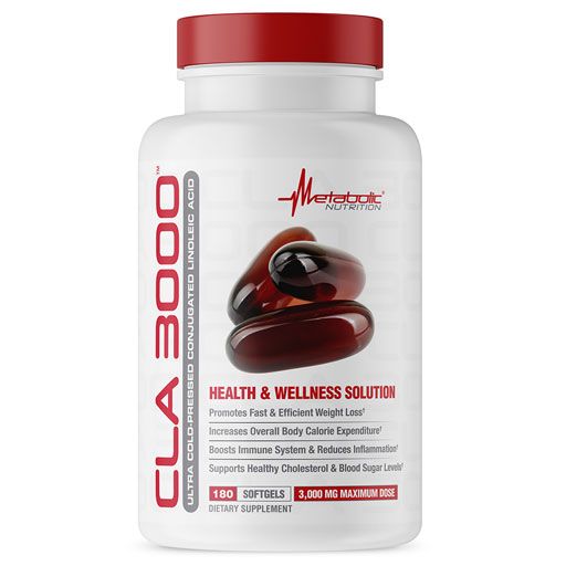 Metabolic Nutrition CLA 3000 - 180 Softgels