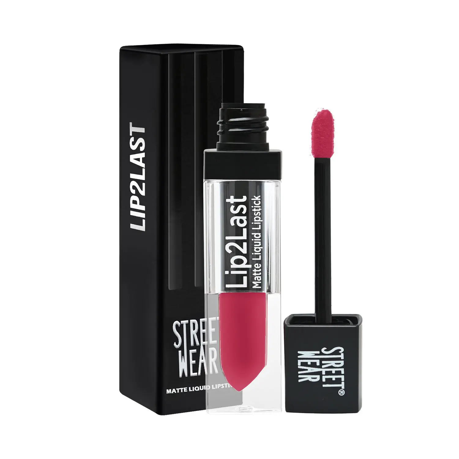 STREET WEAR® Lip2Last -Chillax Pink (Pink) - 5 ml -Matte Liquid Lipstick, Transferproof, Smudgeproof, Mask Friendly, Non-Drying Formula, Full Coverage, Professional Grade Pigments, Featherweight Formulation, Enriched With Vitamin E - Lasts AM To PM!