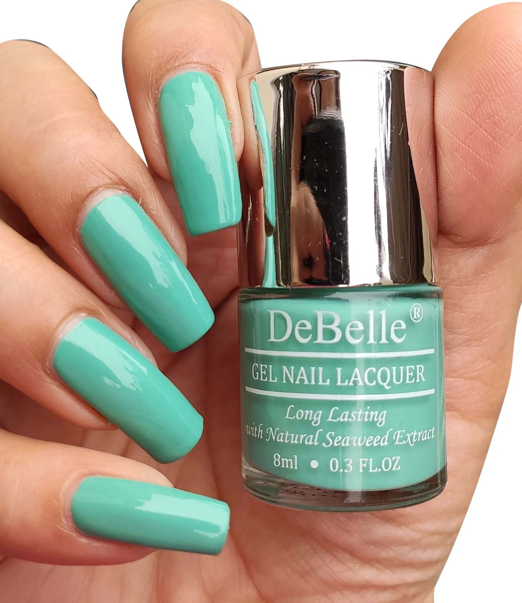 DeBelle Gel Nail Lacquer - French Hydrangea