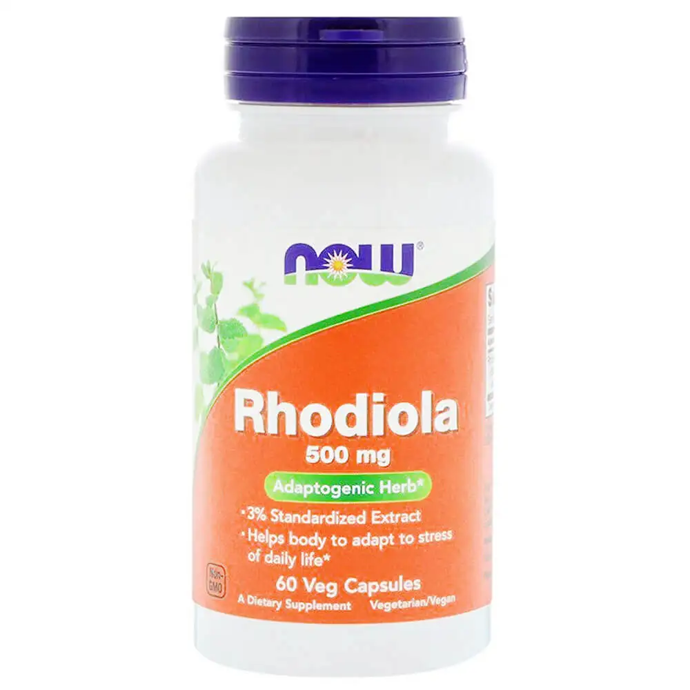 Now Rhodiola (500mg),  60 veggie capsule(s)