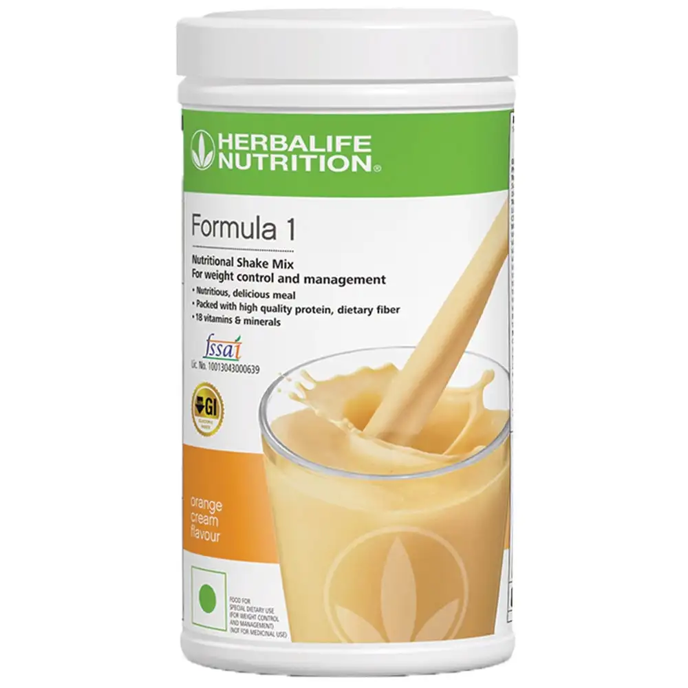 Herbalife Formula 1 Nutritional Shake Mix,  0.5 kg  Orange Cream