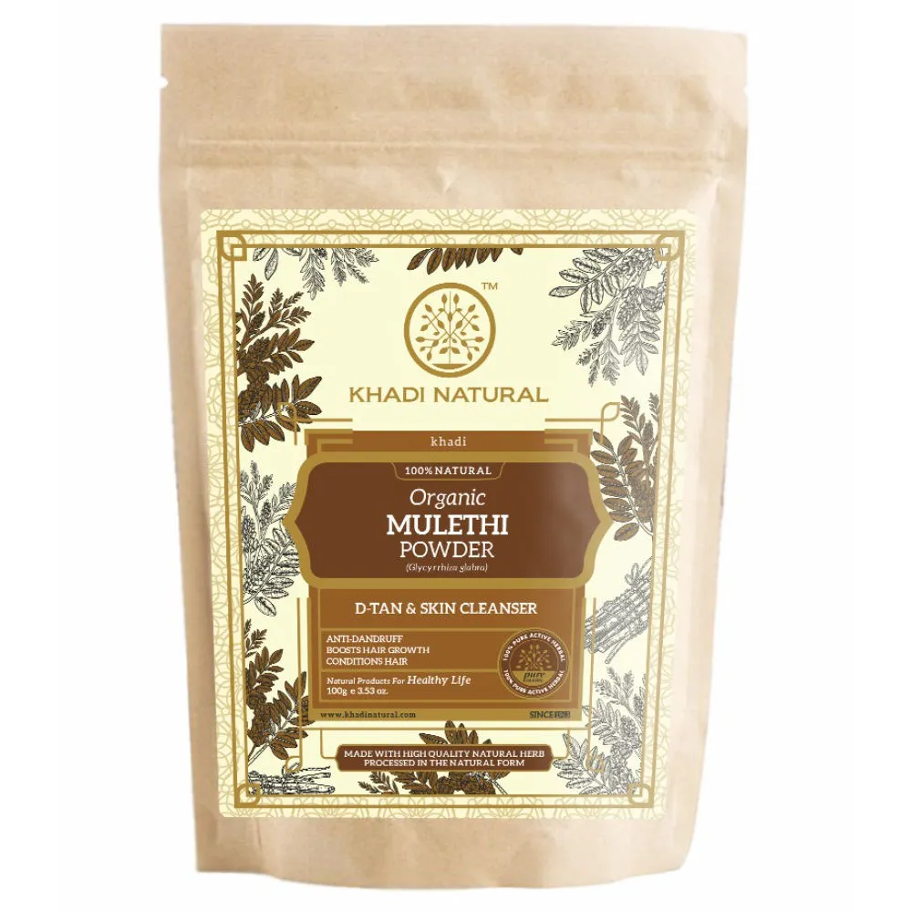 Khadi Natural Mulethi Organic Powder