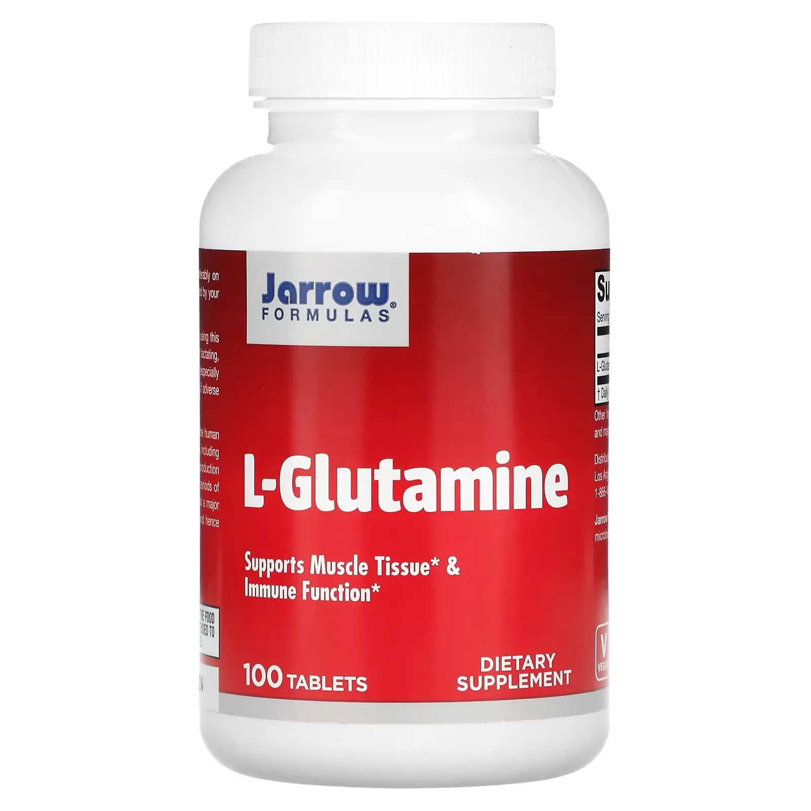 L-Glutamine, 100 Tablets