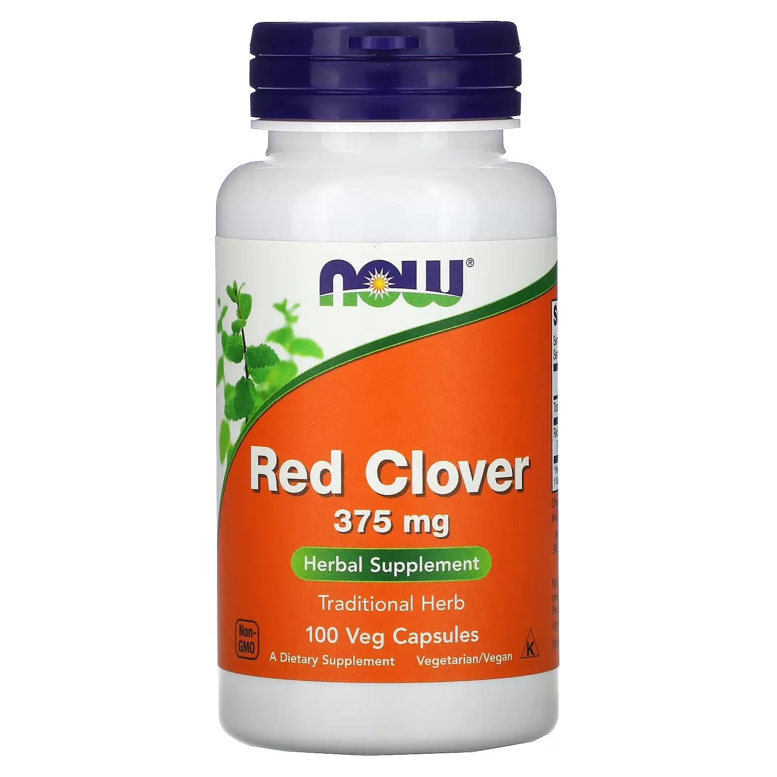 Red Clover, 375 mg, 100 Veg Capsules