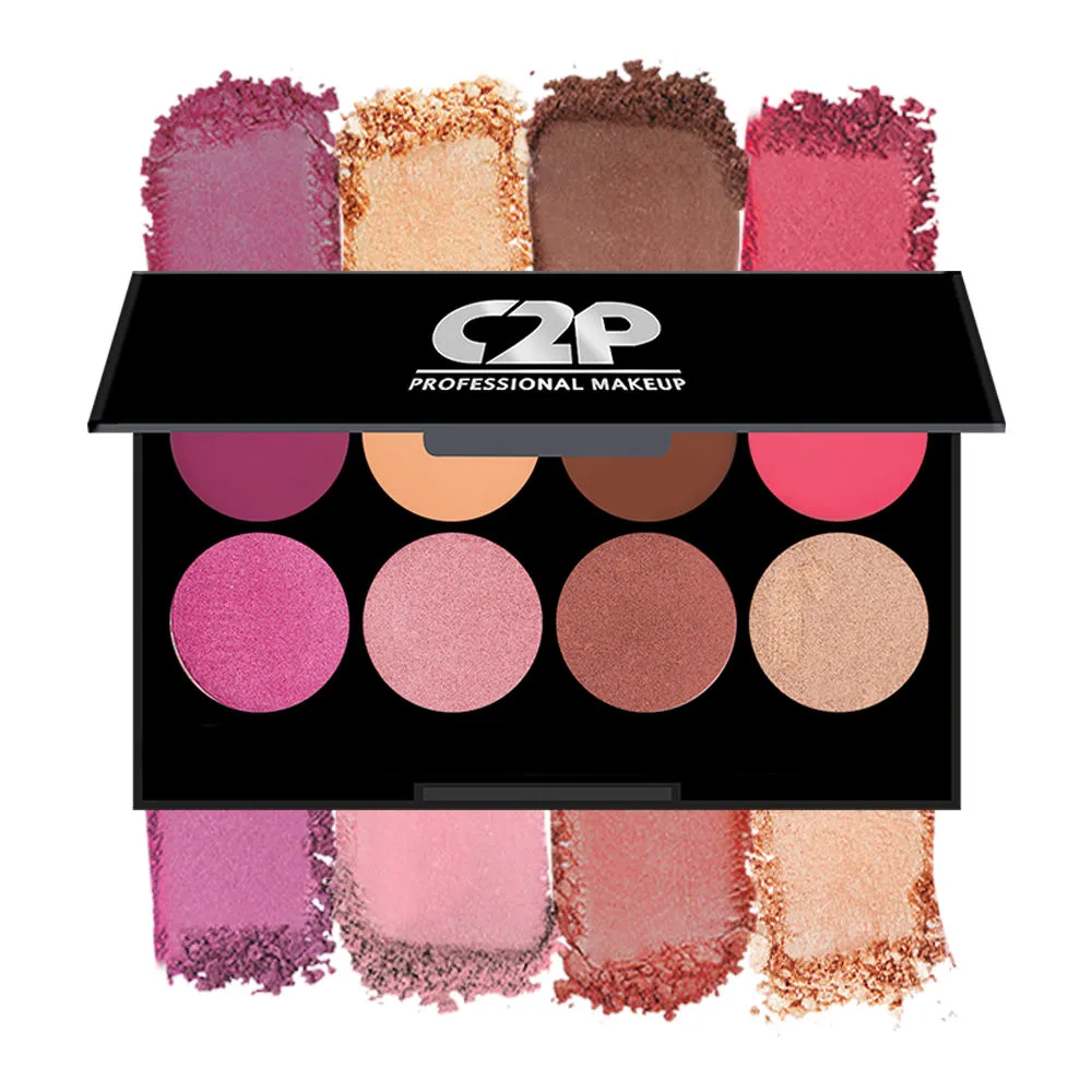 C2P Pro Ultra HD 8 Color Kit Blusher