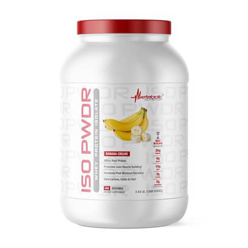 Iso Pwdr - Banana Cream - 46 Servings