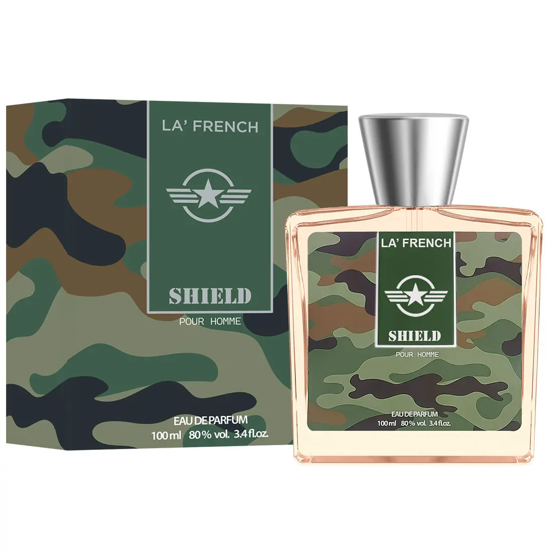 LA' French Shield Pour Homme Eau De Parfum For Men (100ml)