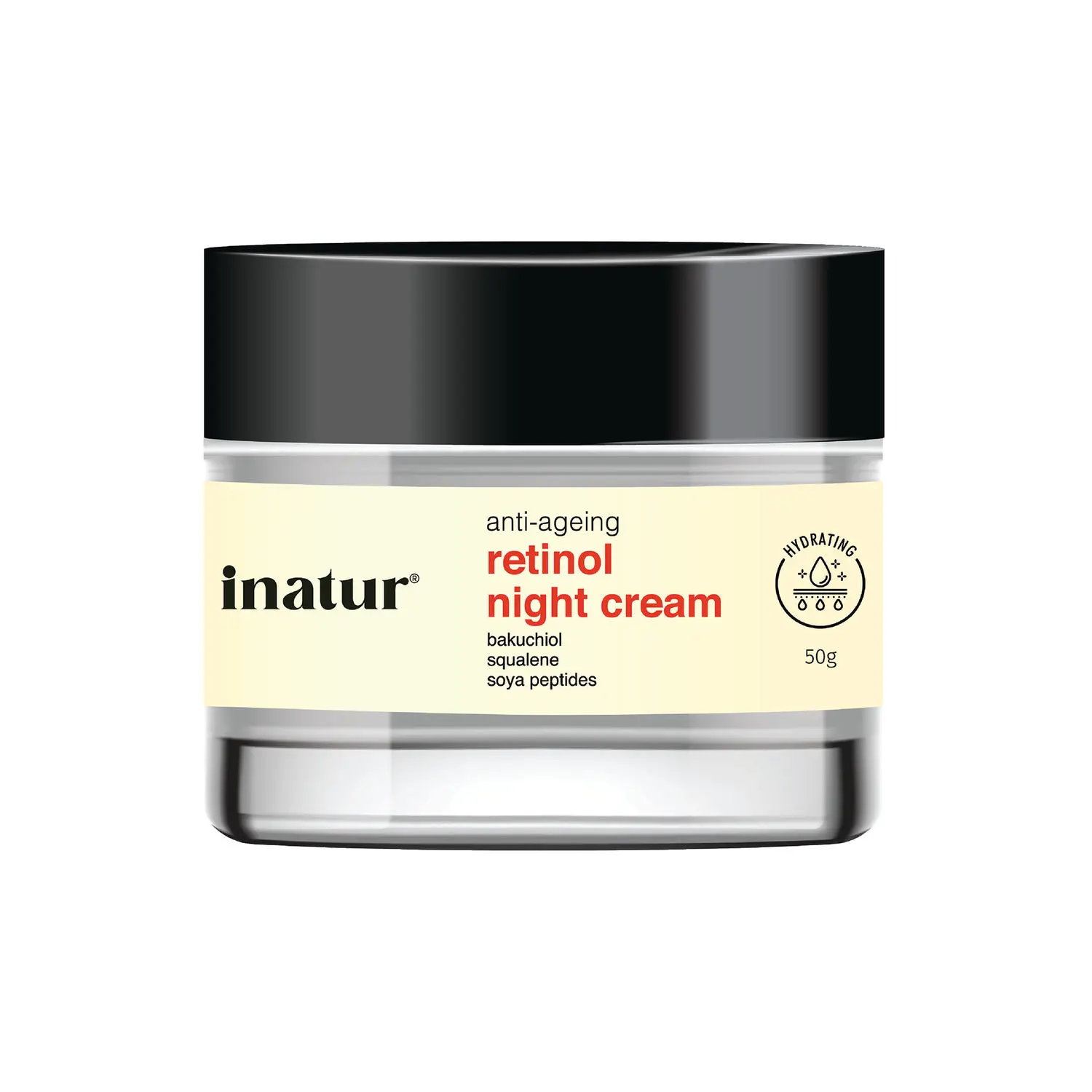 Inatur Anti Ageing Retinol Night Cream- 50 g