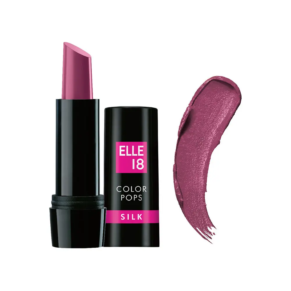 Elle18 Color Pops Silk Lipstick, W52, (4.2 g)