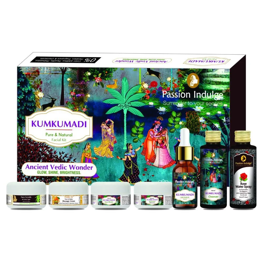 Passion Indulge Kumkumadi Pure and Natural Facial Kit