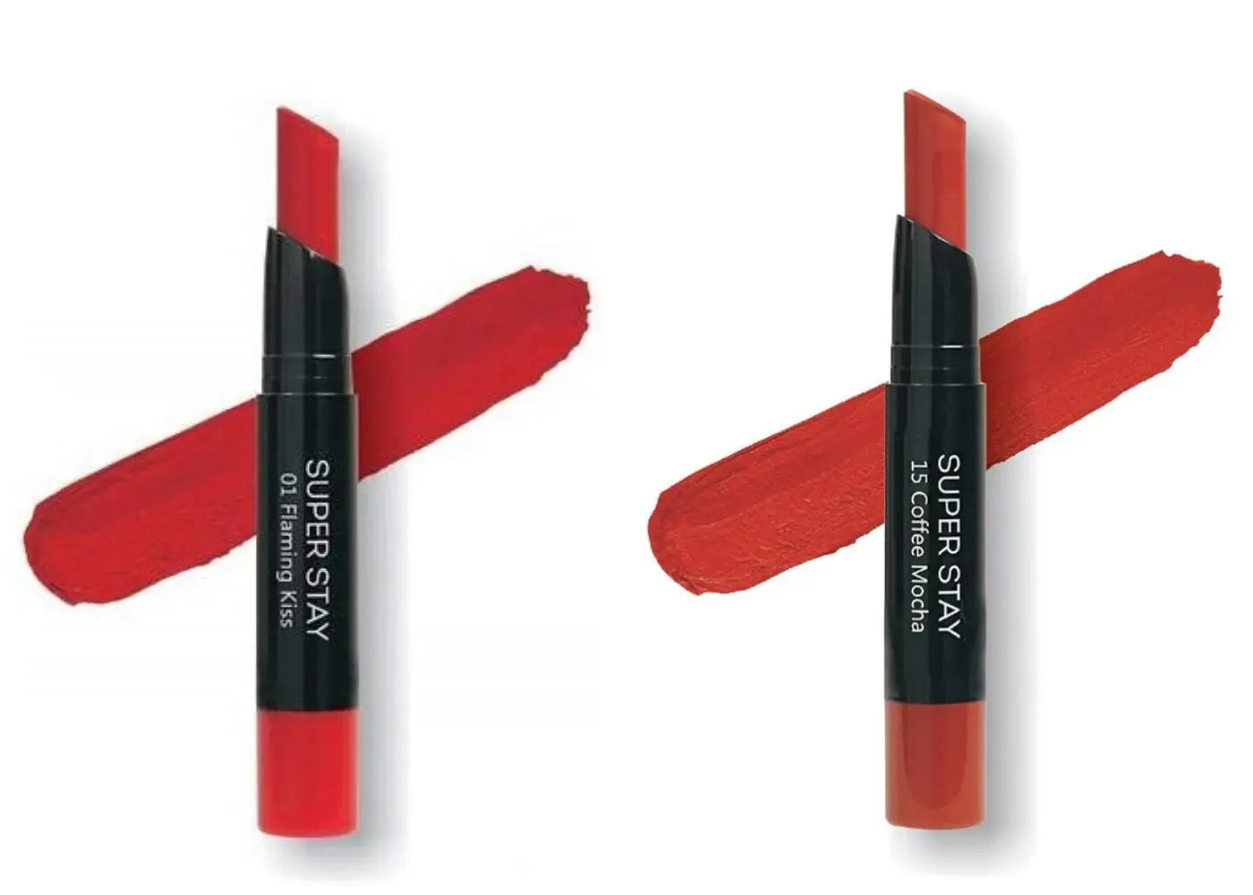 Me-ON Pack of 2 Super Stay Matte Lipstickss S1+S15 (4 g)