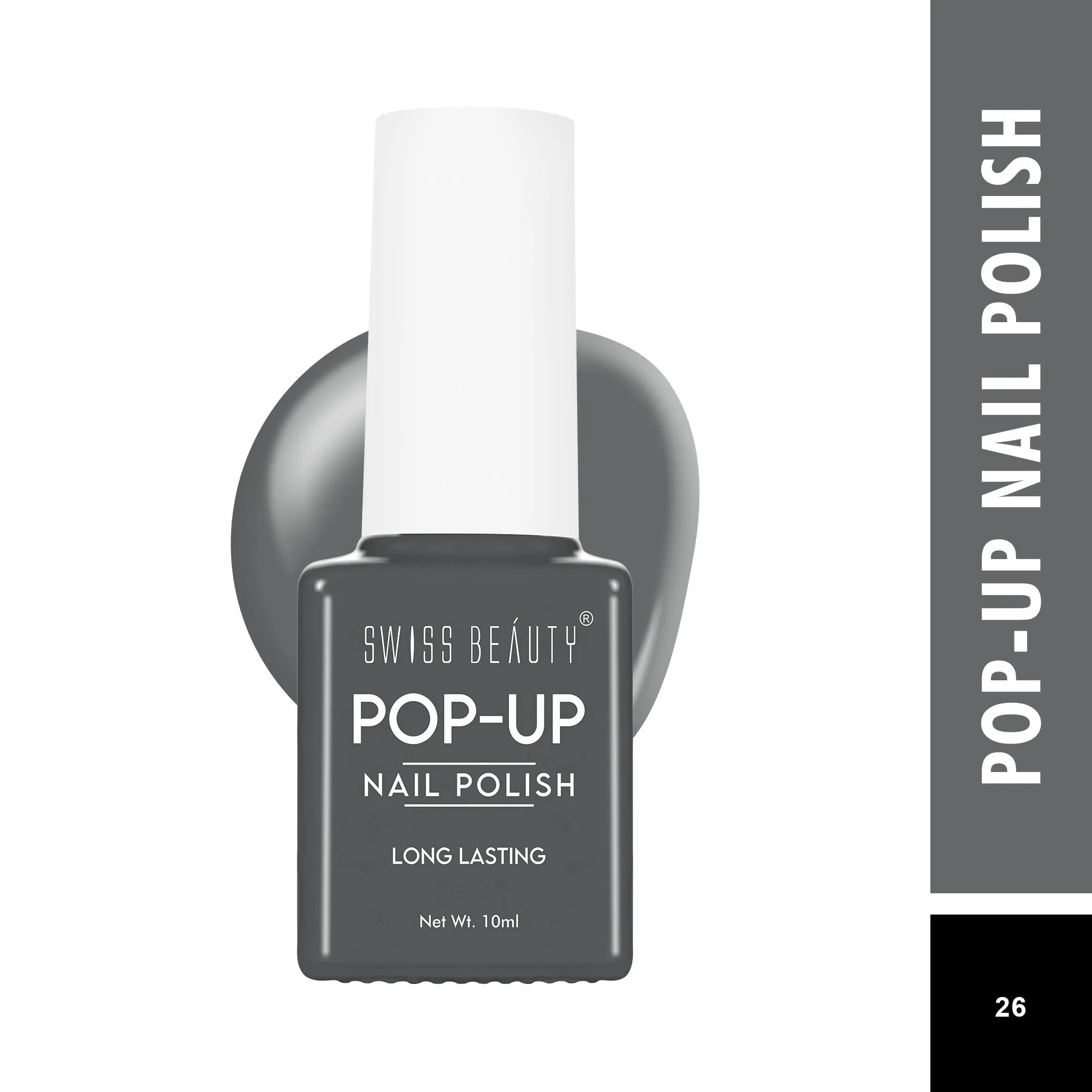 Swiss Beauty Pop UP Nail Polish - Shade-26