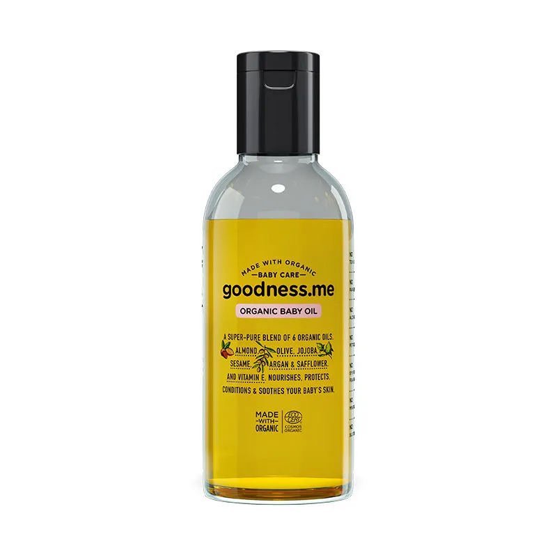 goodnessme Certified Organic Baby Massage & Hair Oil