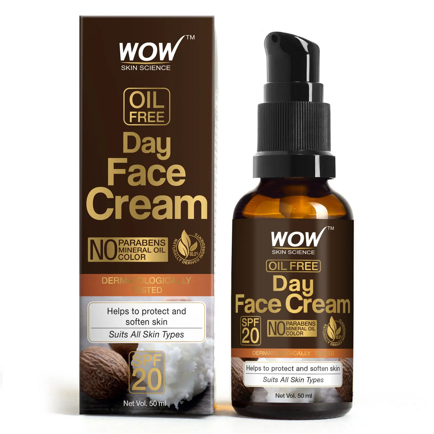 WOW Skin Science Day Face Cream - SPF 20 (50 ml)