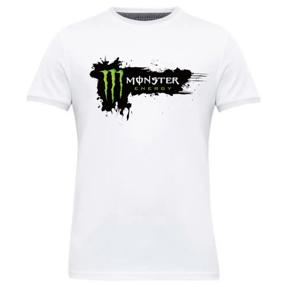 Gym Brute Monster T Shirt,  White  XL