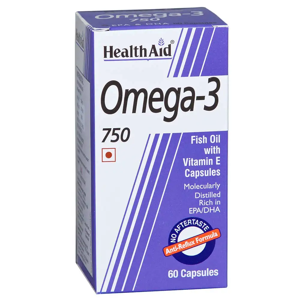 HealthAid Omega 3 750,  60 capsules