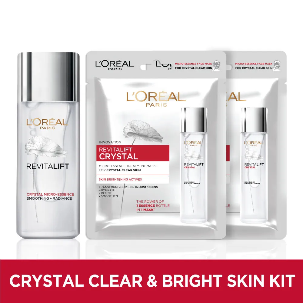 L'Oreal Paris Crystal-Clear & Bright Skin Kit