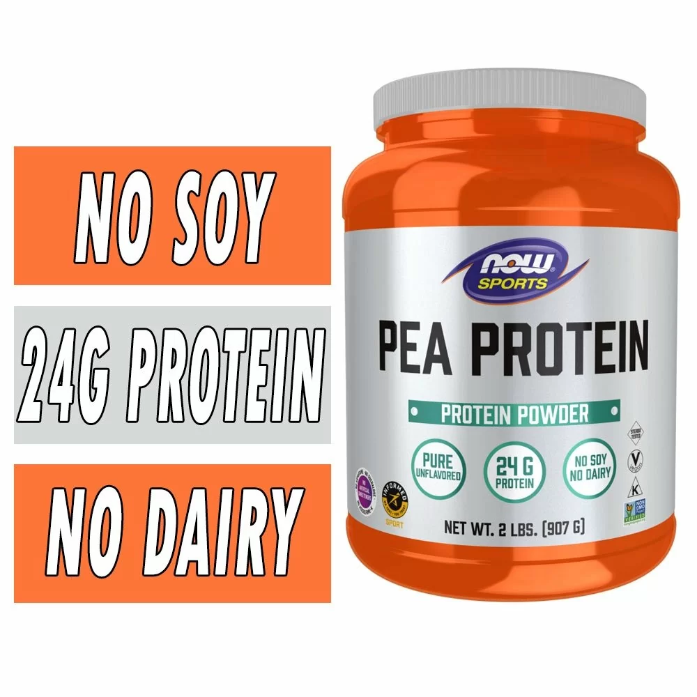 NOW Pea Protein - Unflavored - 2LB