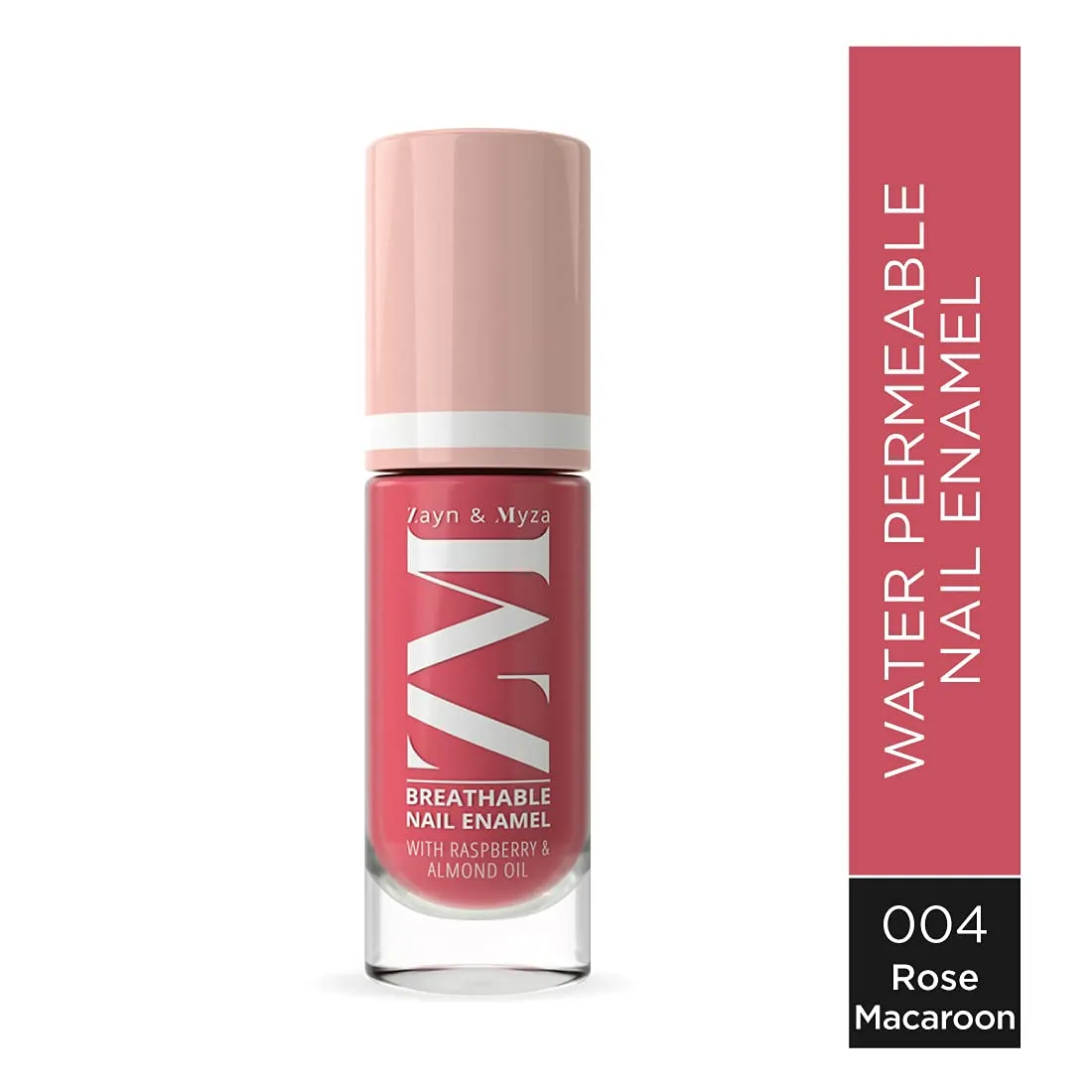 ZM Zayn & Myza Breathable Nail Enamel With Raspberry & Almond Oil