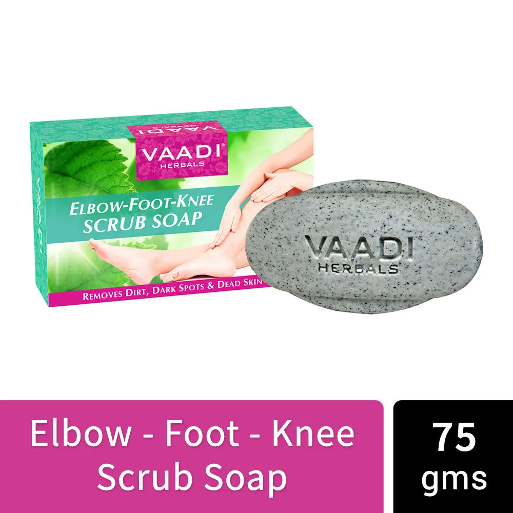 Vaadi Herbals Elbow-Foot-Knee Scrub Soap