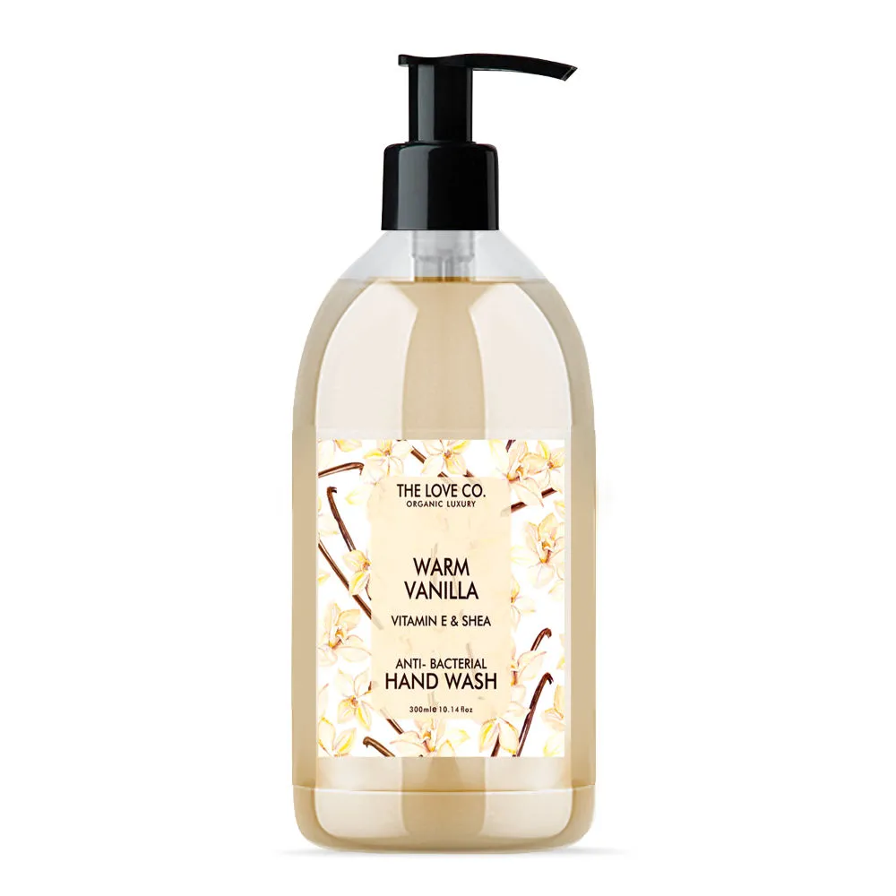 The Love Co. Organic Luxury Warm Vanilla Vitamin E & Shea Hand Wash