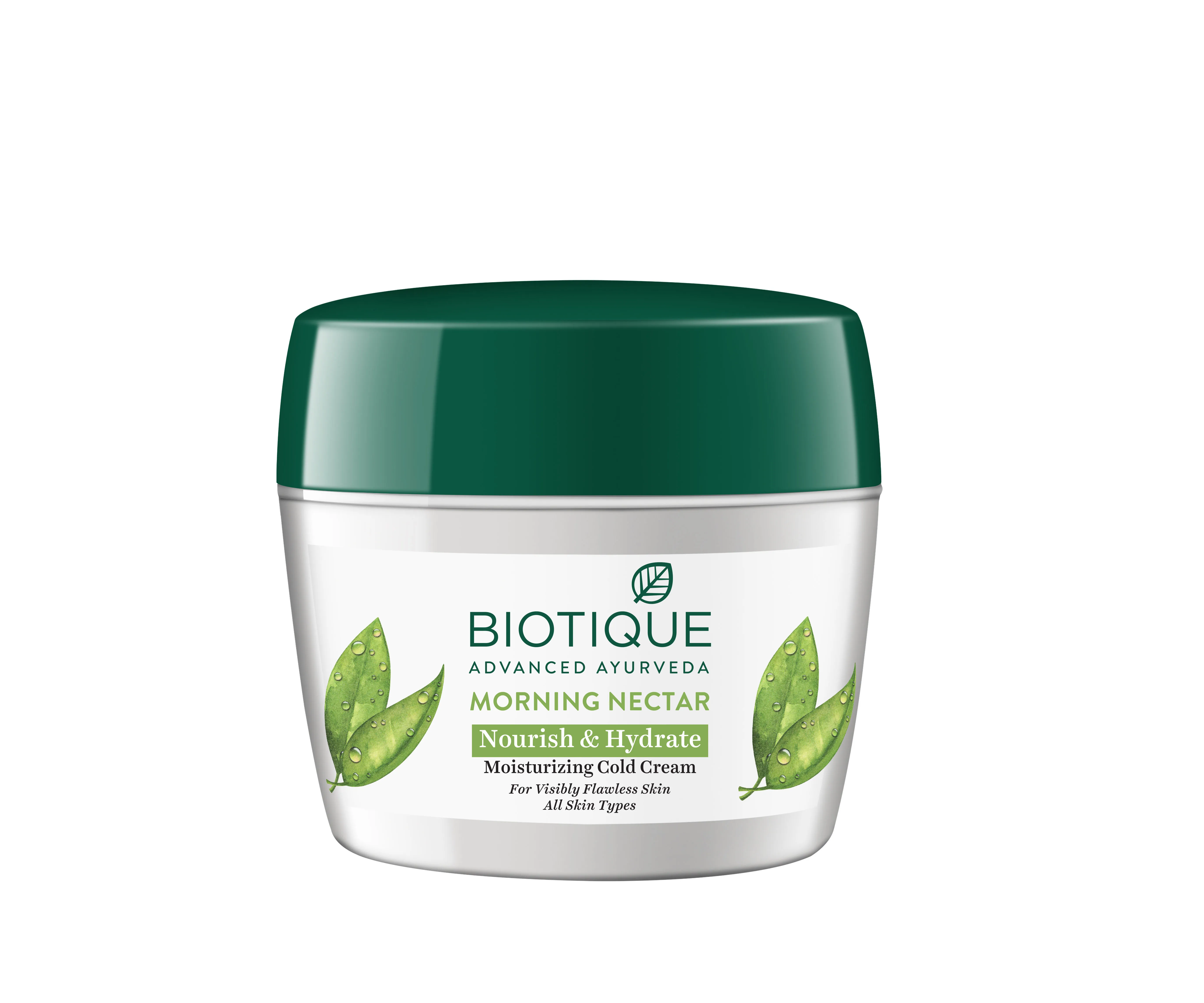 Biotique Morning Nectar Visibly Flawless Nourish & Hydrate Moisturizing Cold Cream