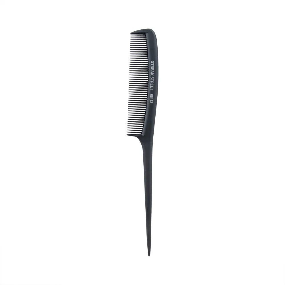 Streak Street Ss-06413 Fine Dense Teeth Tail-Comb For Hair Styling