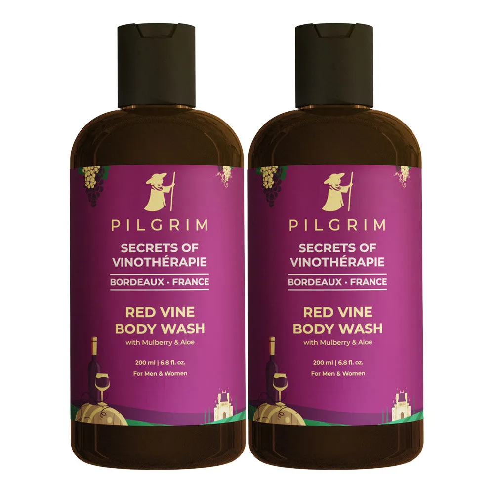 Pilgrim Red Vine Body Wash - Pack of 2