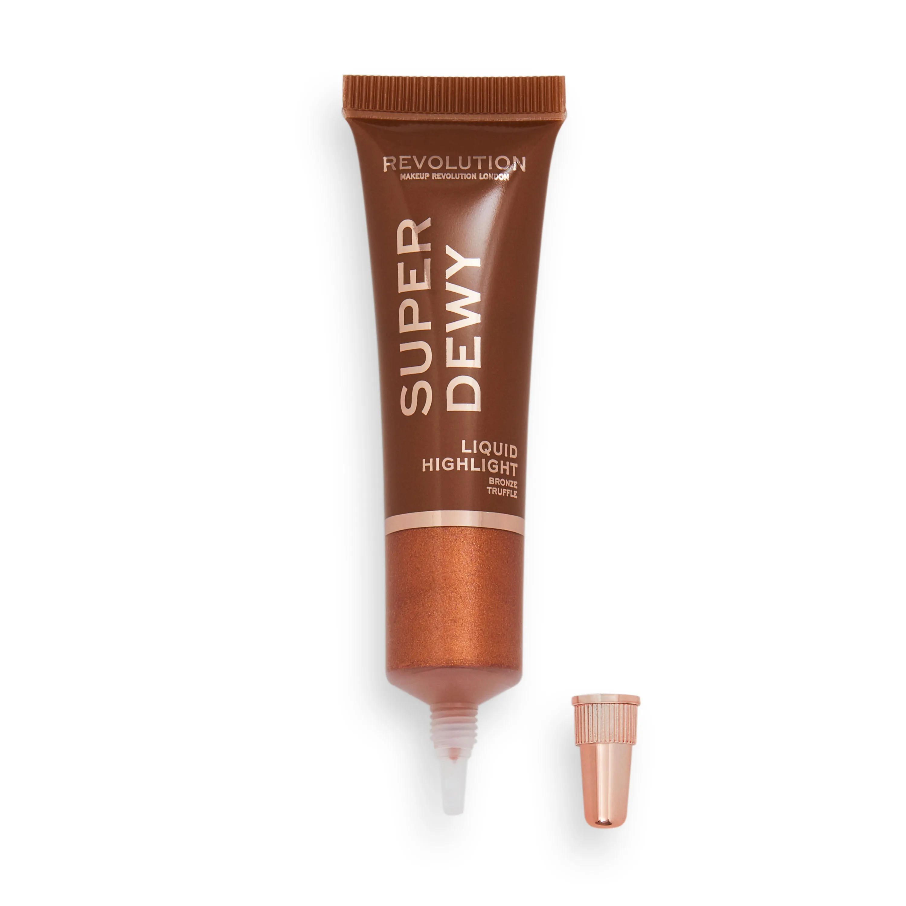 Makeup Revolution Superdewy Liquid Highlighter - Bronze Truffle