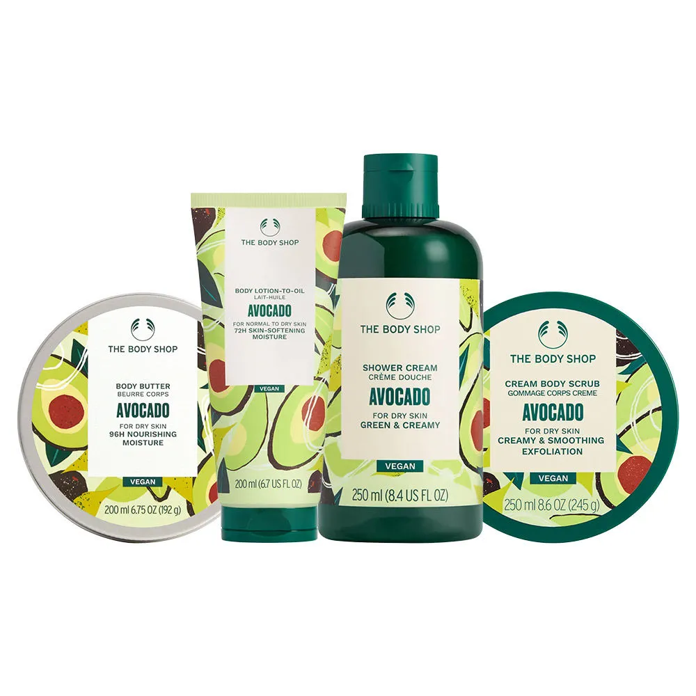 The Body Shop Avocado Smoothening Combo