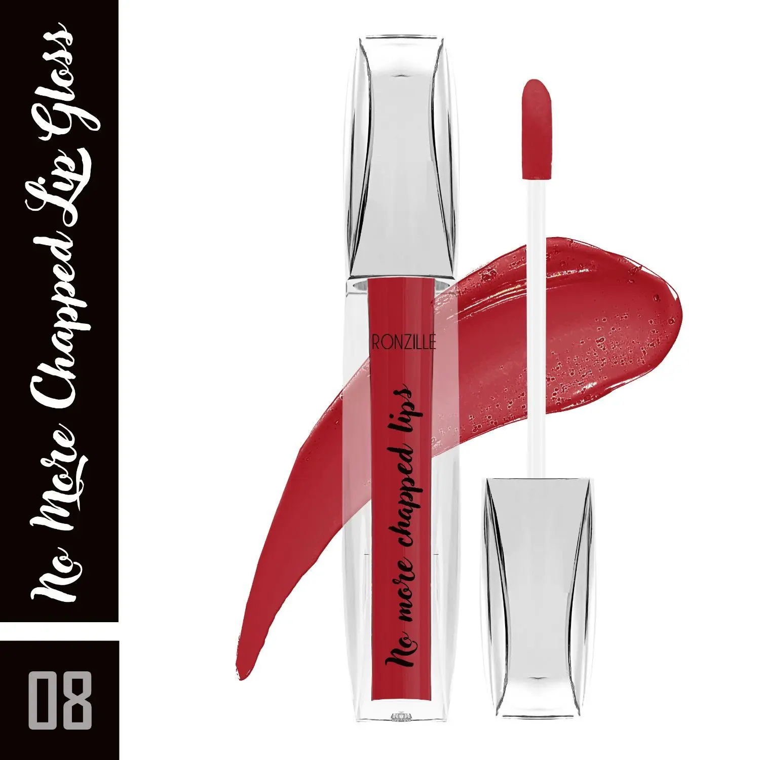 Ronzille No More Chapped lip Fancy Colored Lip Gloss -08