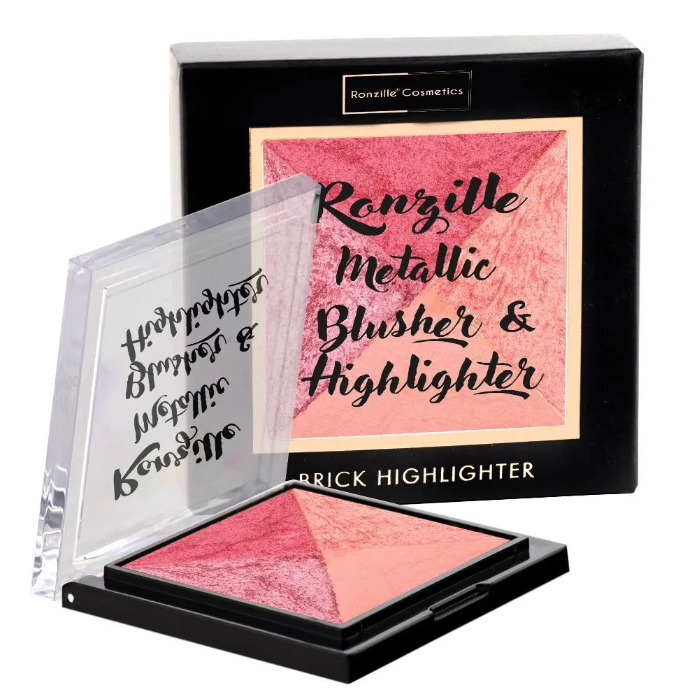 Ronzille Square Shimmer brick Highlighter-06