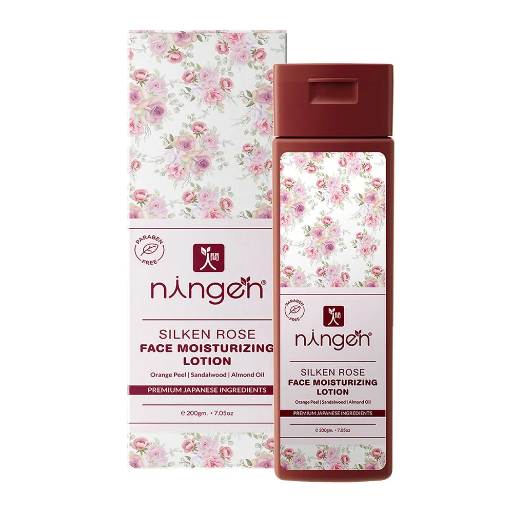 Ningen Silken Rose Face Moisturizing Lotion