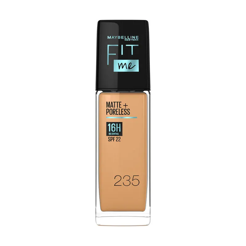 Maybelline New York Fit Me Matte+Poreless Liquid Foundation With Clay - 235 Pure Beige