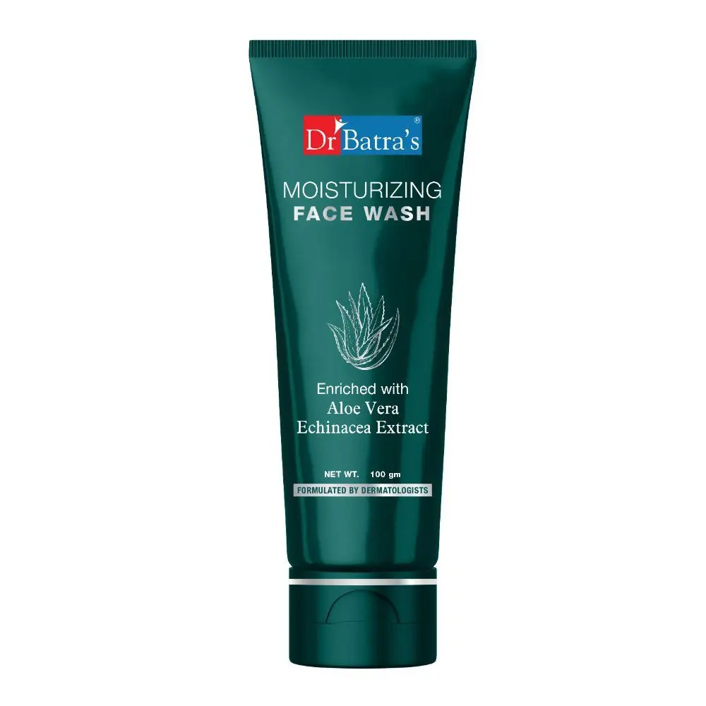 Dr Batra's Moisturizing Face Wash Enriched With Aloe Vera Soft - 100 gm