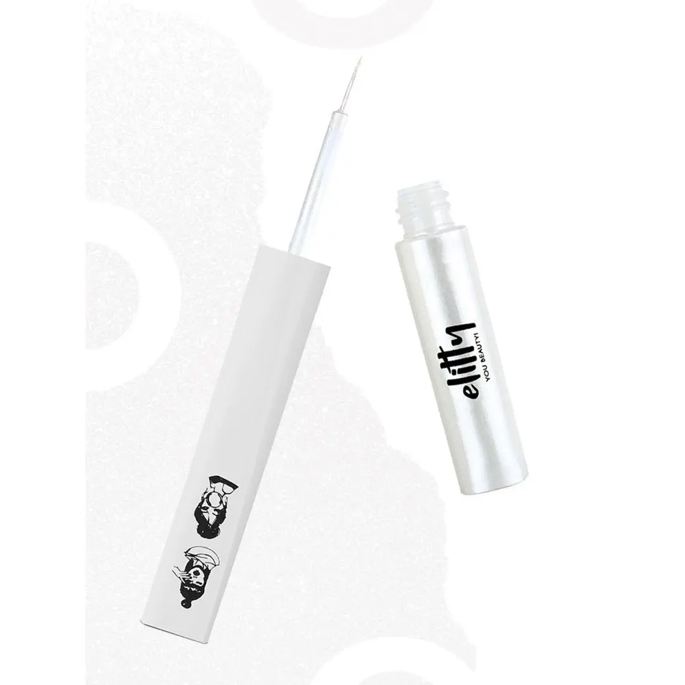 Elitty Liquid Pop Coloured Eyeliner- Cloud Nine (Metallic White) Makeup for Teens -4 ML