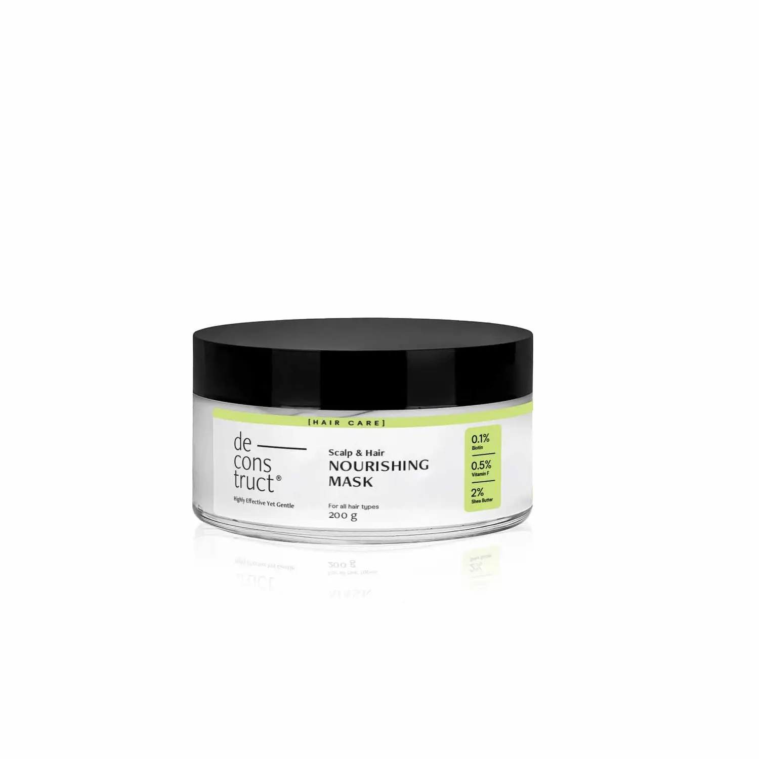 Deconstruct Scalp & Hair Nourishing Mask 0.1% Biotin + 0.5% Vitamin F + 2% Shea Butter | For Deep Nourishment