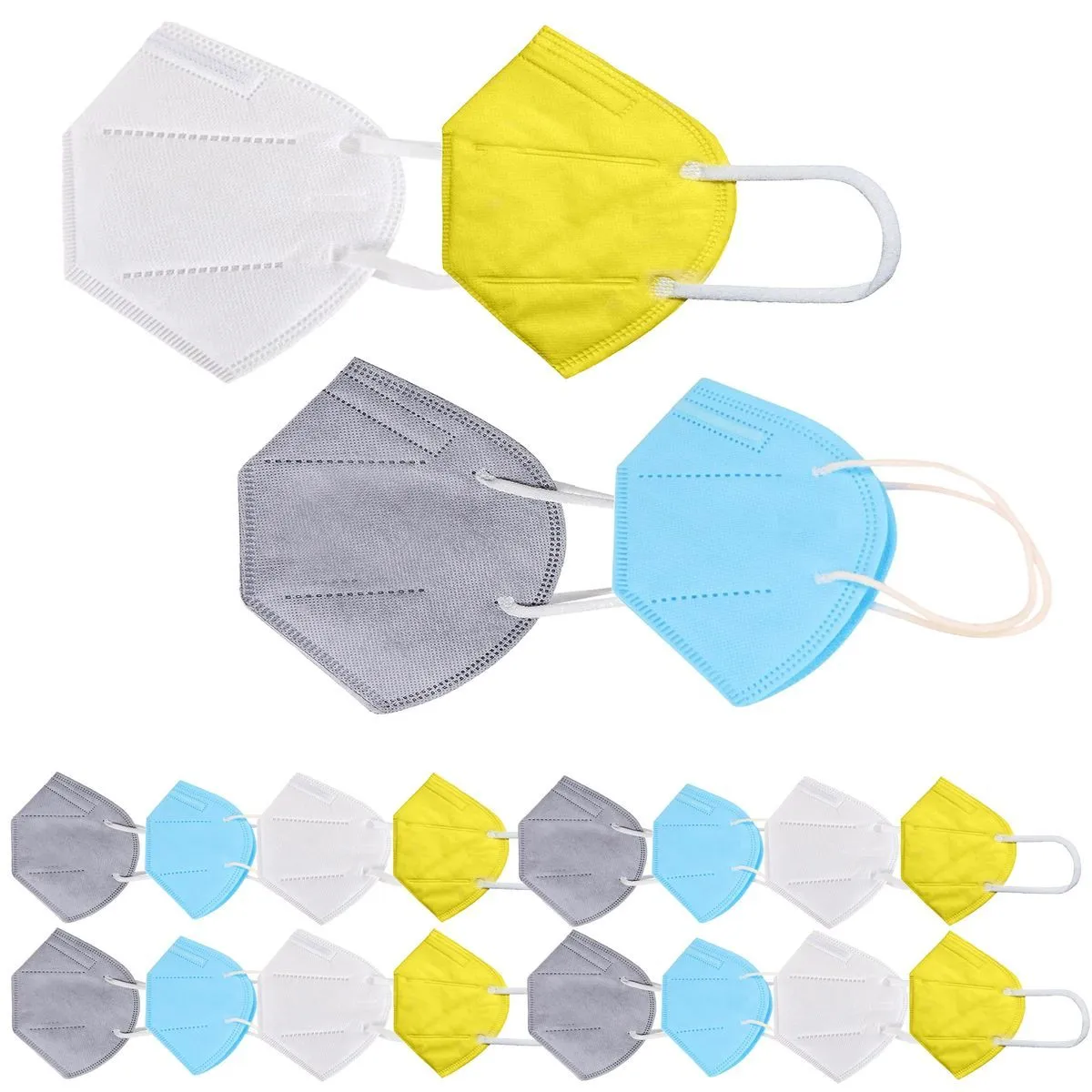 OOMPH Pack of 20 Kn95/N95 Anti-Pollution Reusable 5-Layer Mask