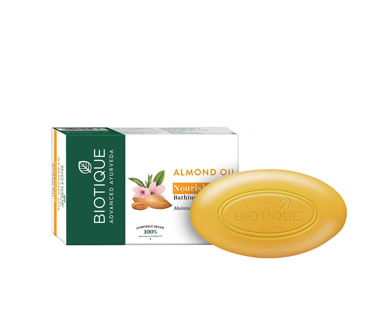 Biotique Almond Oil Nourishing Bathing Bar (75 g)