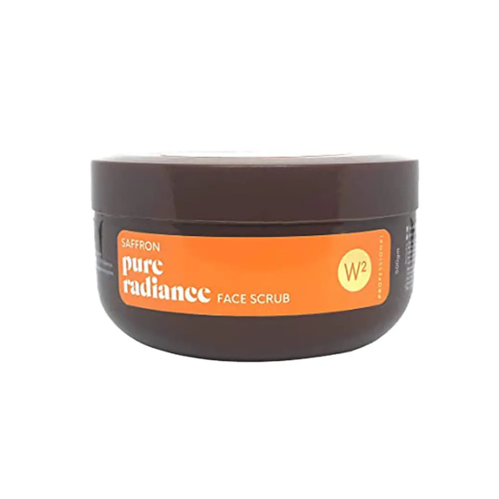 W2 Pure Radiance Saffron Face Scrub Professional