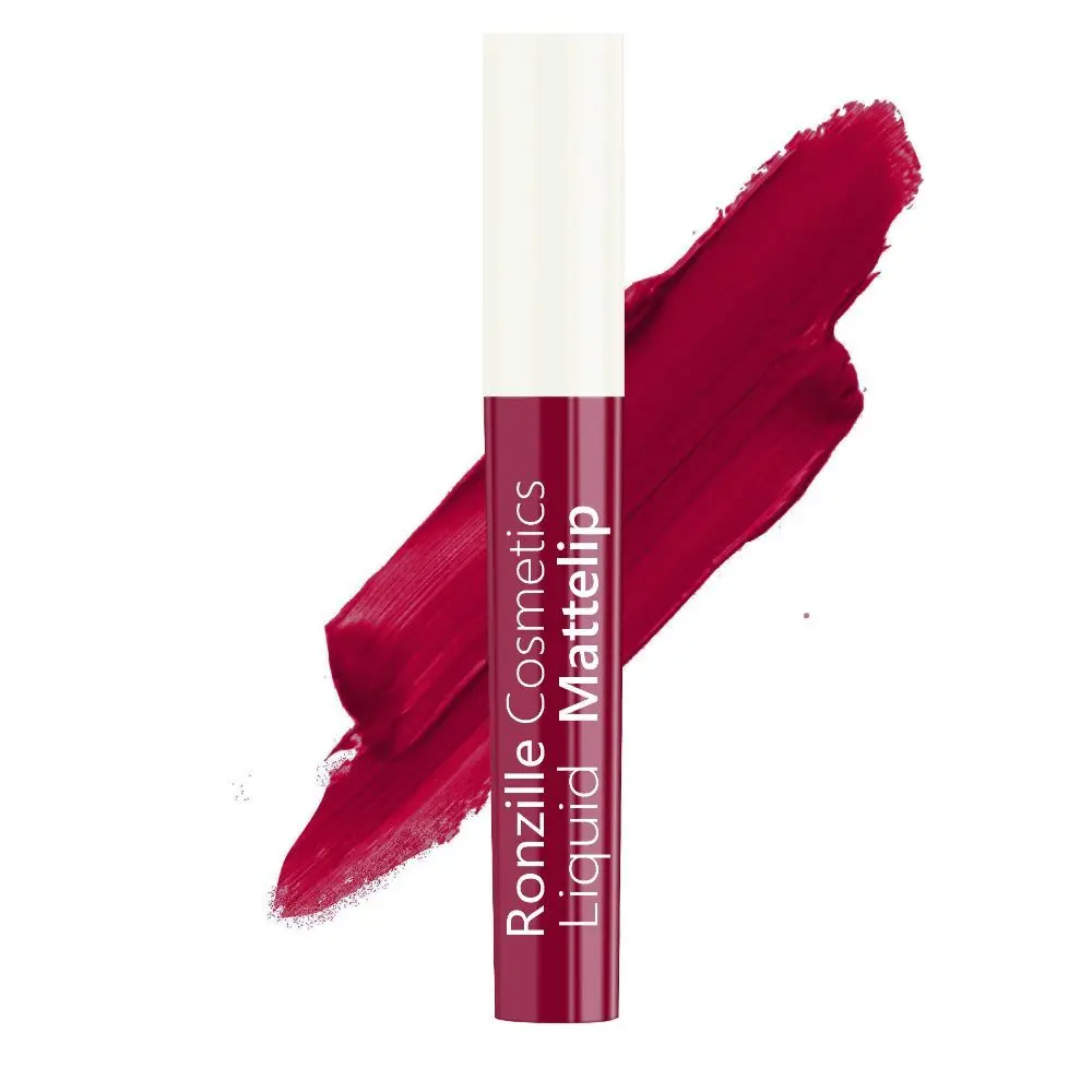 Ronzille Liquid Lipstick | Transferproof | Long Lasting | Smudgeproof | Highliy Pigmented | Vegan | Shade-109