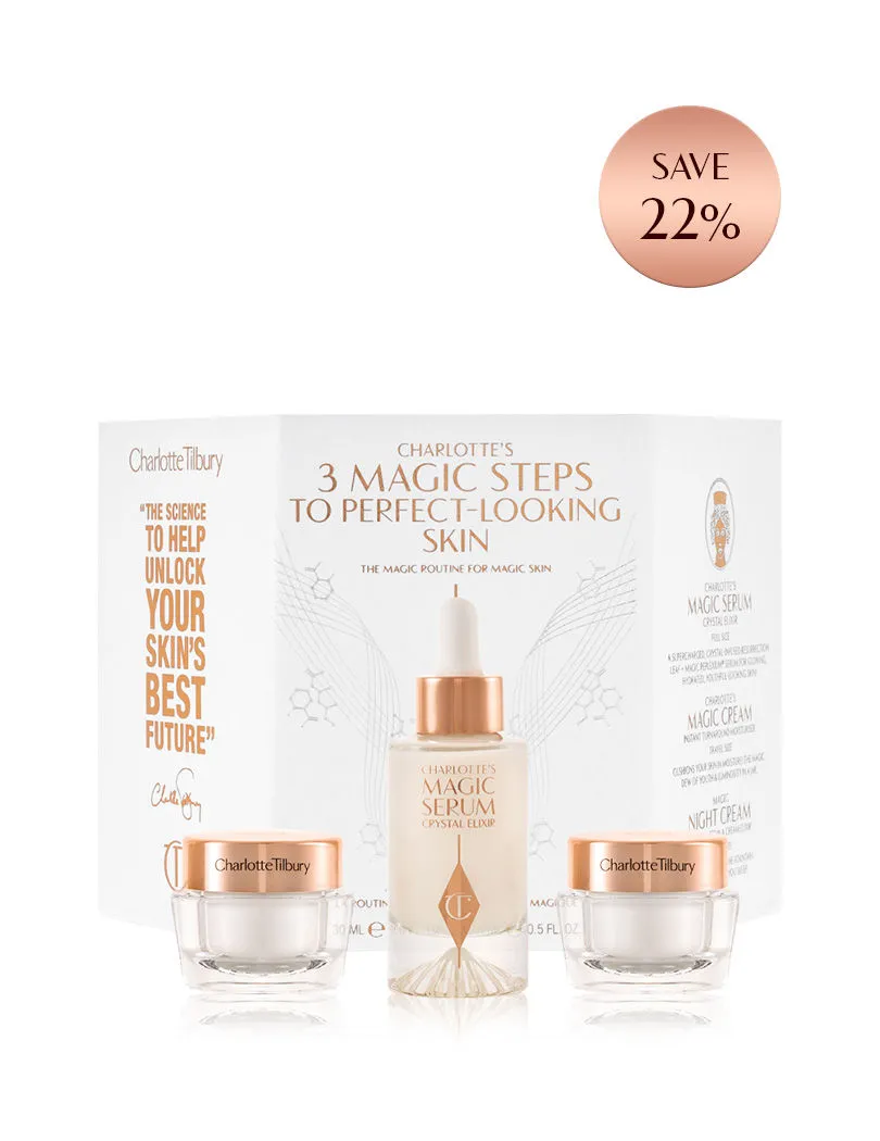 Charlotte Tilbury 3 Steps To Perfect Looking Skin