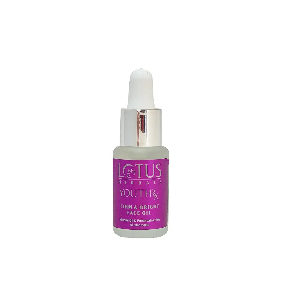 Lotus Herbals YouthRx Firm & Bright Face Oil