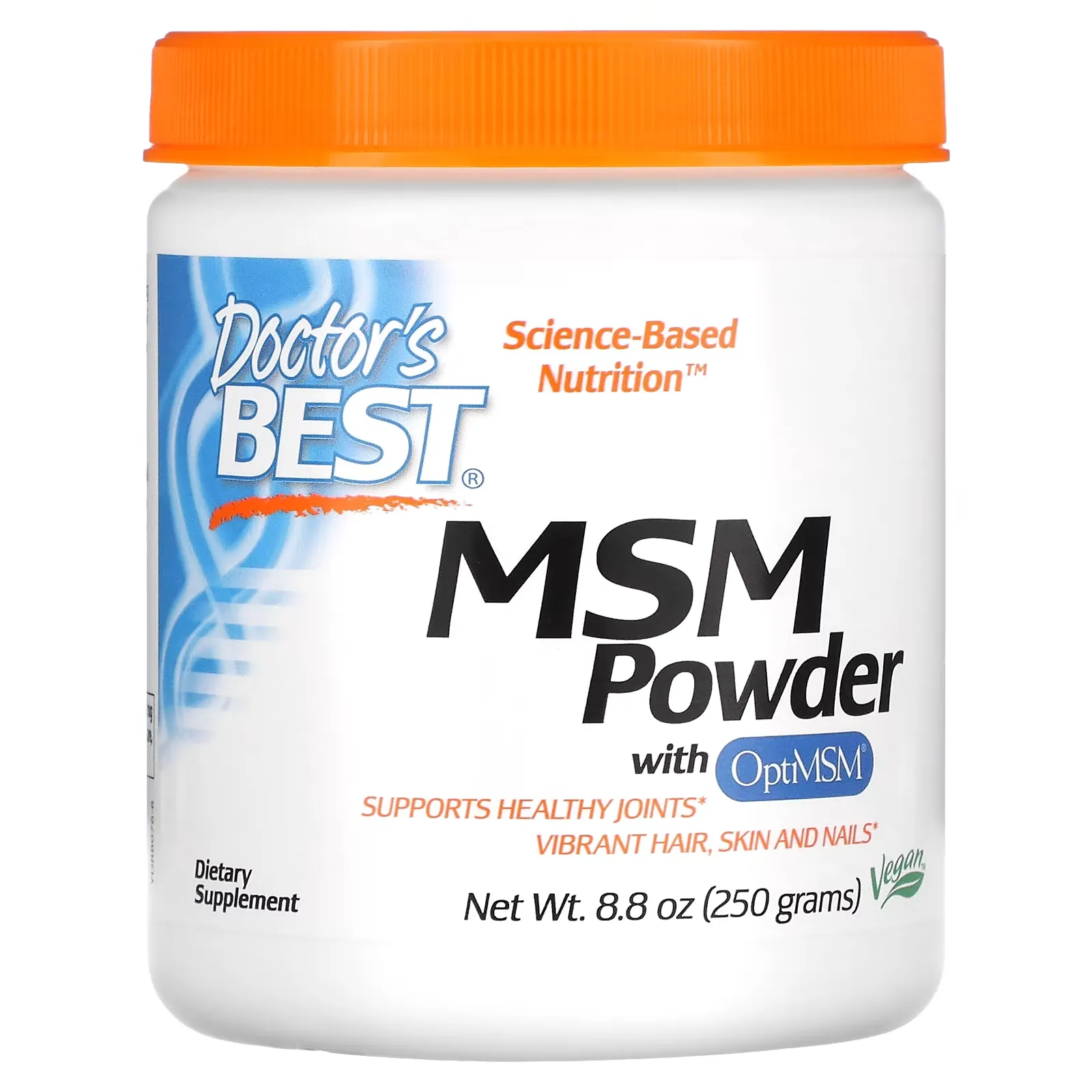 MSM Powder with OptiMSM, 8.8 oz (250 g)